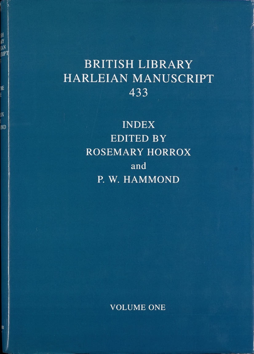Volume 1: Introduction