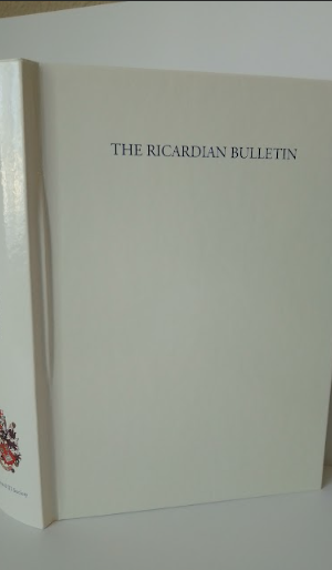 Binders for The Ricardian Bulletin